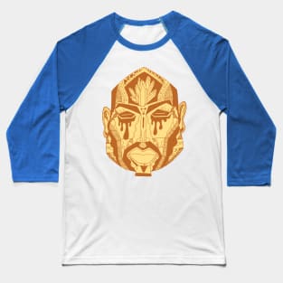 Terracotta African Mask No 9 Baseball T-Shirt